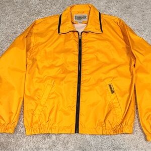 90’s Original Windbreaker Yellow Lightweight Men's Jacket